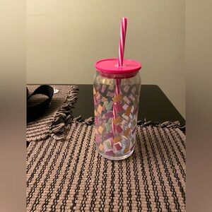 Gummy bears cup with straw